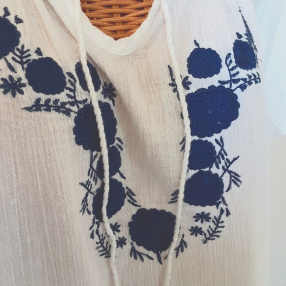 Mango Reef Embroidered Tunic/Dress - Picture 2 of 7